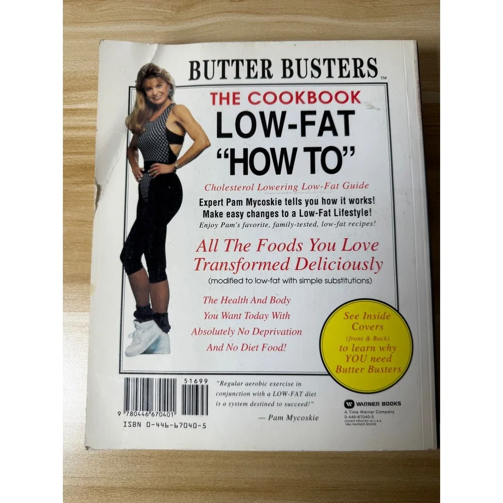 Butter Busters Cookbook All The Foods You‎ Love Modified To Low Fat Pam Mycoskie